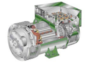 山亭发电机内部结构图